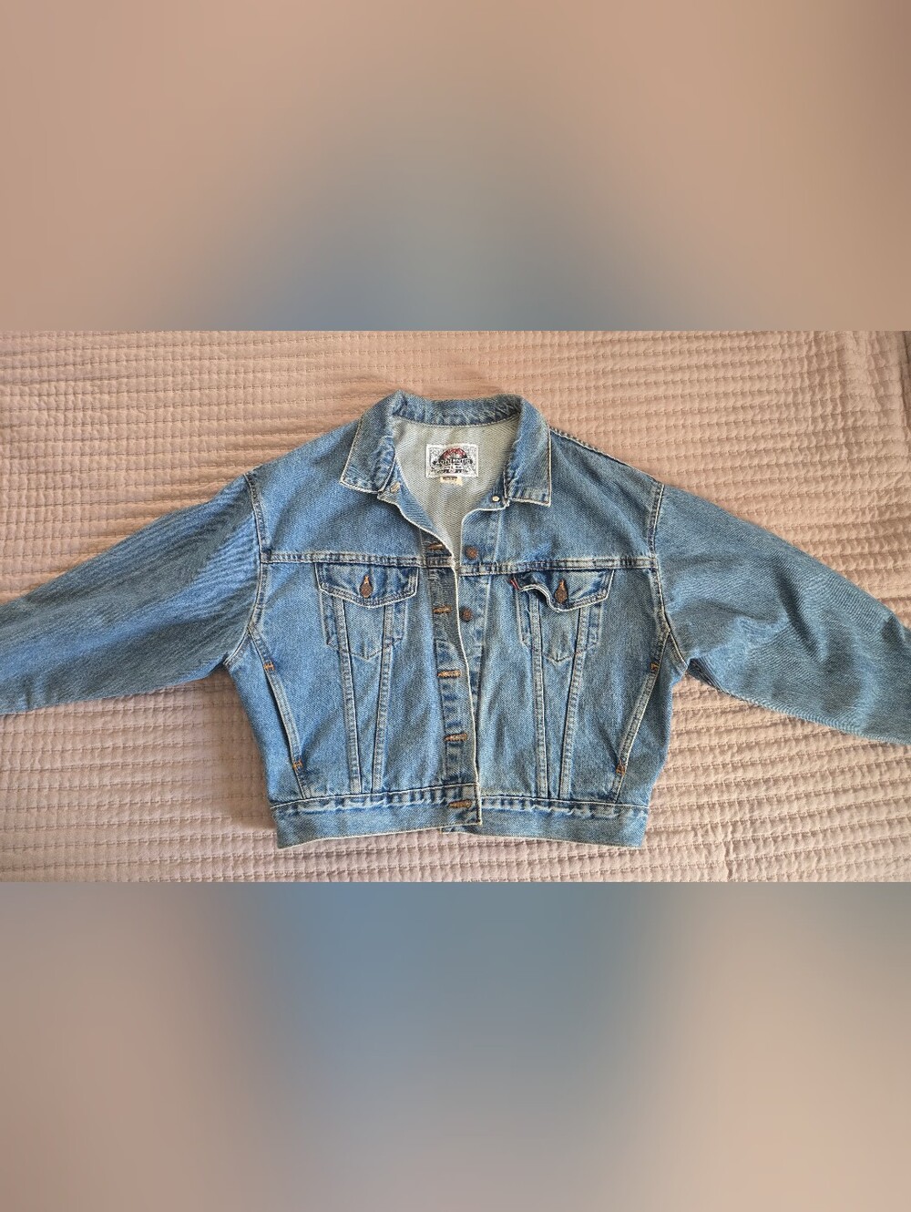 Vtg 90s Mens Levi Trucker Denim Jacket